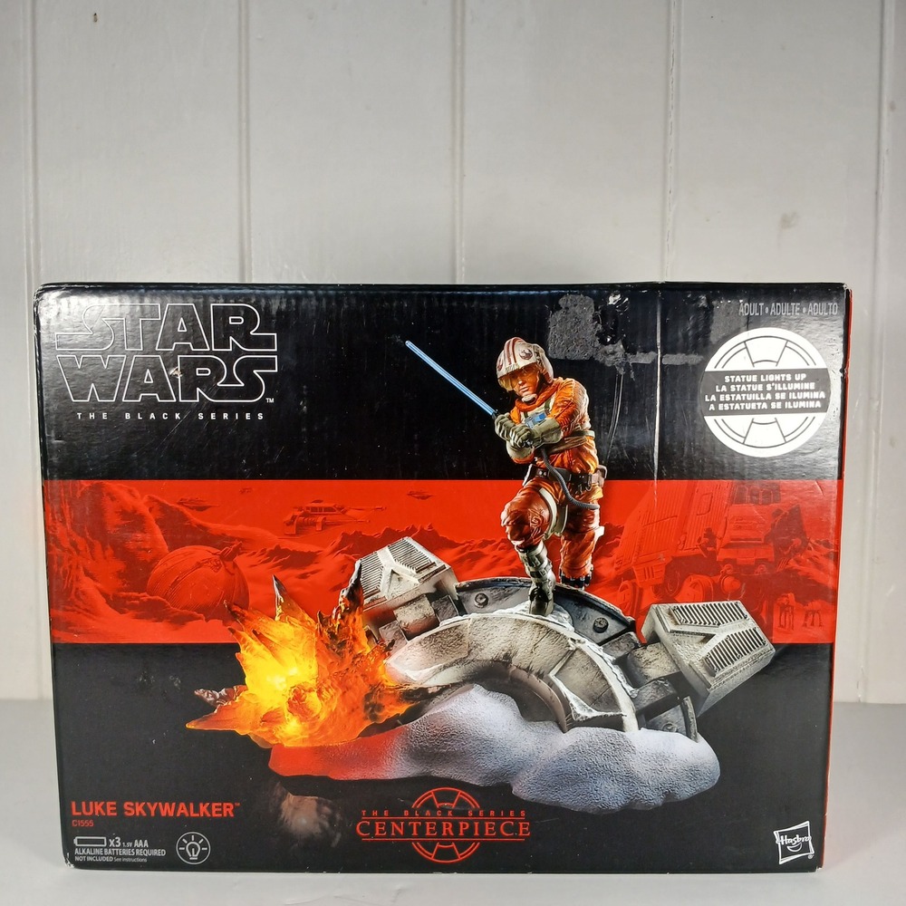 Star Wars Black Series Centerpiece Luke Skywalker Hoth C1555 Light Up Base